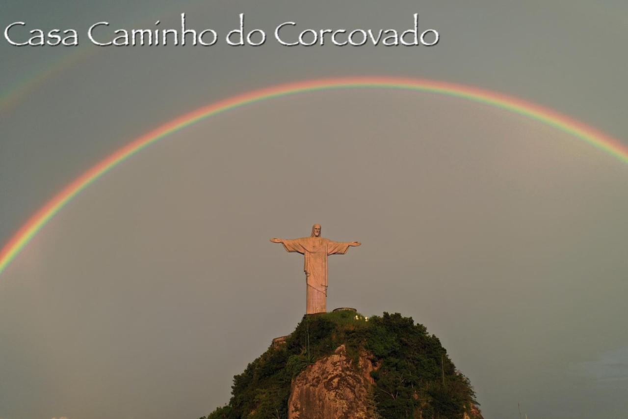 Casa Caminho Do Corcovado Nearchrist Redeemer Statue Rio de Janeiro Bagian luar foto